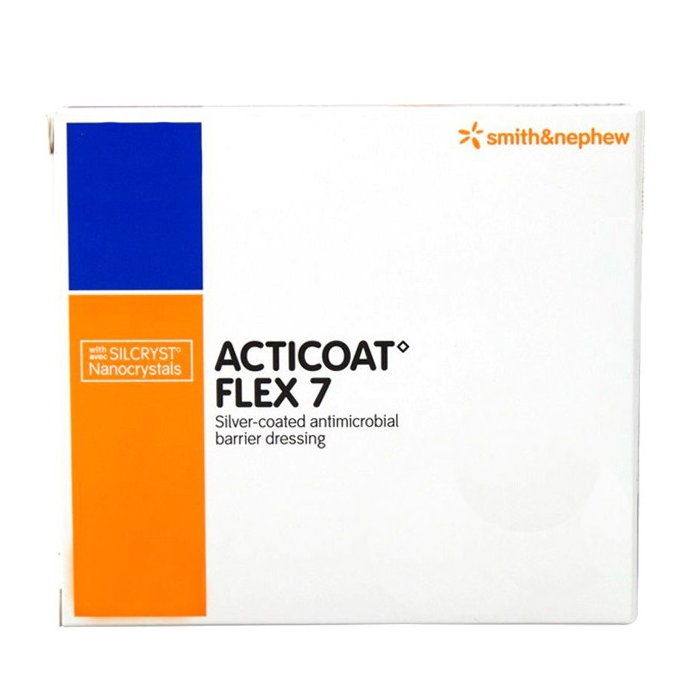 Acticoat Flex 7 Dressings with Silcryst Nanocrystals 10cm x 12.5cm (x5) 66800397 Acticoat Flex 7 Dressings with Silcryst Nanocrystals 10cm x 12.5cm (x5) 66800397