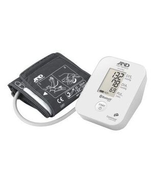A&D UA-651BLE Upper Arm Blood Pressure Monitor with Bluetooth Connectivity and Adult Cuff 22-32cm